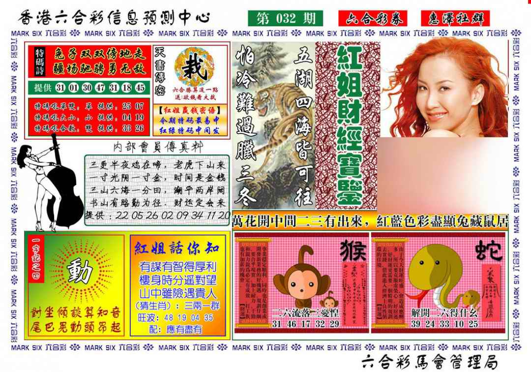 032期红姐财经宝鉴[图]